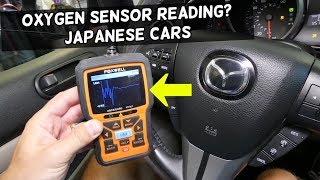 WHAT IS NORMAR READING UPSTREAM OXYGEN SENSOR IN MILLIAMPS ON MAZDA SUBARU HONDA TOYOTA