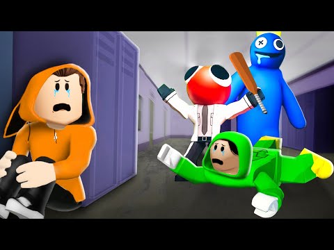 The Dark Rise of RAINBOW FRIENDS: Origin Story | Brookhaven 🏡RP - FUNNY MOMENTS | JENO ROBLOX