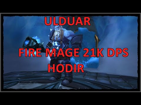 FIRE MAGE VS HODIR | 21K DPS | WRATH CLASSIC ULDUAR