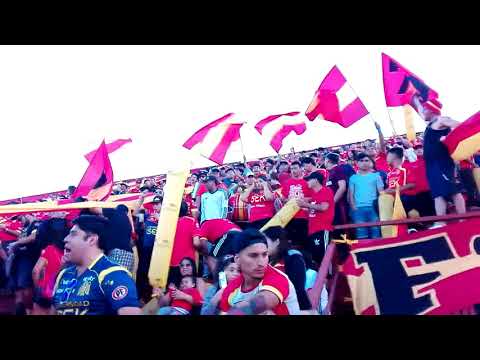 "FURIA ROJA" Barra: Fúria Roja &bull; Club: Unión Española