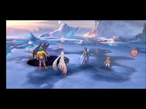 Radamanthys asas do capeta combo com Afrodite saint seiya awakening