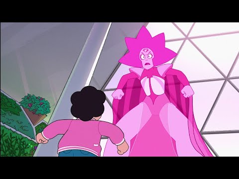 Steven Controla A Diamante Blanco Español Latino | Atado al Planeta Madre | Steven Universe Futuro.