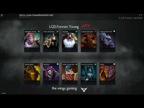 DAC 2017 | Group Stage Day 2 | Wings vs LFY Game 1