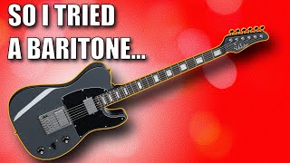 The Schecter PT EX Baritone Was WAY cooler than I imagined!
