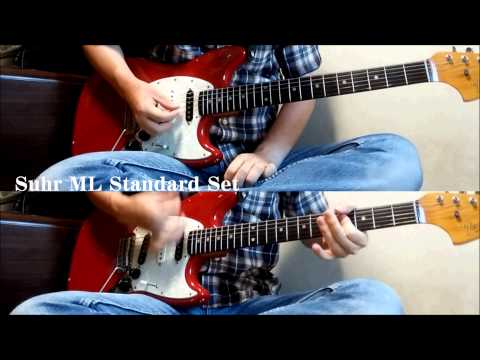 Lindy Fralin vintage hot tall D VS Suhr ML standard