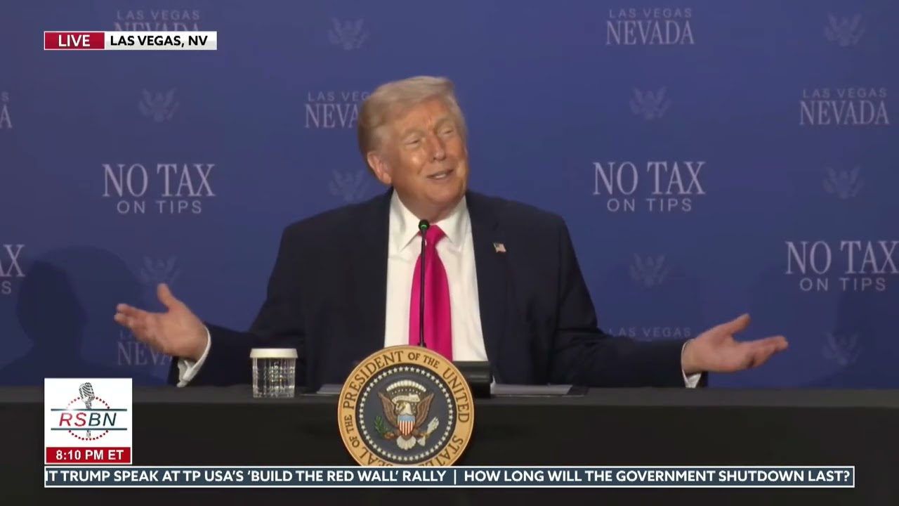 FULL EVENT: President Trump Returns to the Birthplace of No Tax on Tips for a Roundtable - 04/16/26