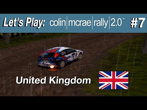 Let's Play Colin McRae Rally 2.0 (PS1) #7 UK