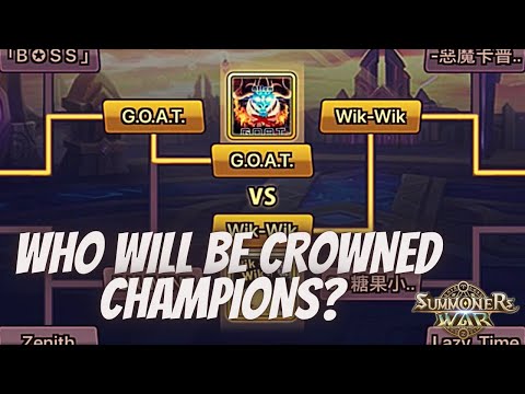 SIEGE BATTLE TOURNAMENT FINALS [Season 4] - GOAT v Wik-Wik - Summoners War