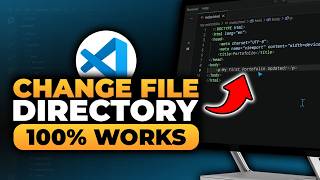 How To Change File Directory in VSCode (100% WORKS) | FAST & EASY | NO Yapping, To The Point!