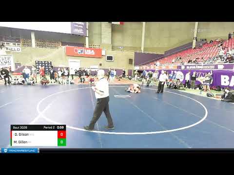 70 Lbs Round 1 - David Gilson, Wisconsin Vs Mark L. Gillen, New York 5048