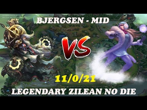 How To Play Zilean Be Like Bjergsen vs Syndra Mid No Die Legendary KDA: 11/0/21 – Patch 6.21