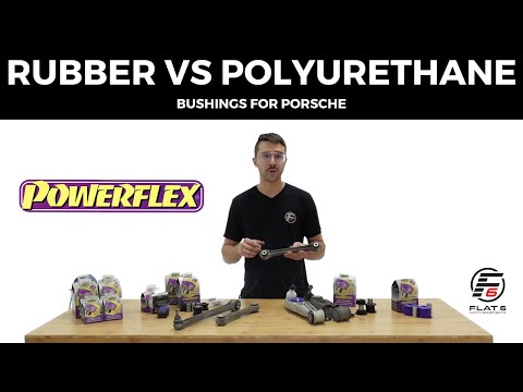Rubber vs Powerflex Polyurethane Bushings for Porsche Vehicles