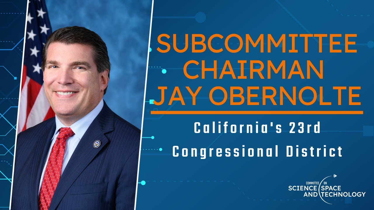 Oversight & Investigations Subcommittee Chairman Jay Obernolte Delivers his Remarks on DOE