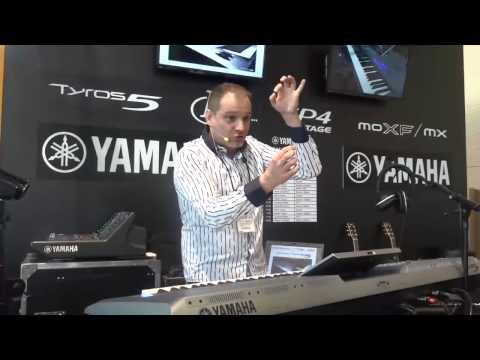 Frankfurter Musik Messe 2014, part 3, Tyros 5 demo