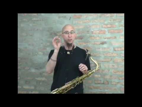 Jeff Coffin Practicing & Long Tones