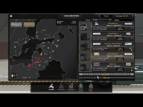 Euro Truck Simulator 2 EP.2. Riga - Kaliningrad