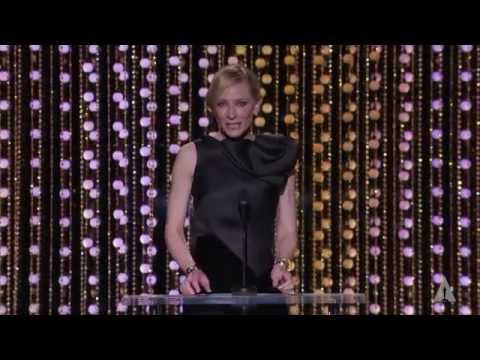 Cate Blanchett honors Gena Rowlands at the 2015 Governors Awards