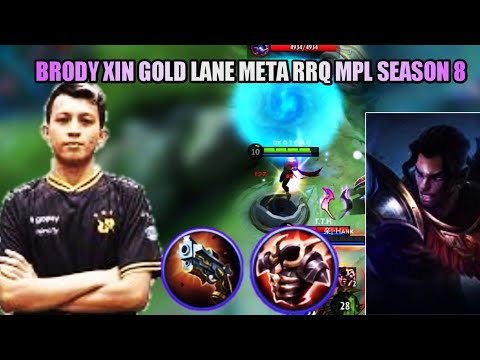 BRODY XINN GOLD LANE META RRQ MPL SEASON 8 - MLBB