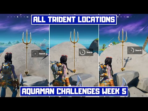 Claim Your Trident at Coral Cove! Aquaman's Trident Location! - Aquaman Challenges Week 5