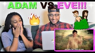 Epic Rap Battles of History &quot;Adam vs Eve&quot; Reaction!!!