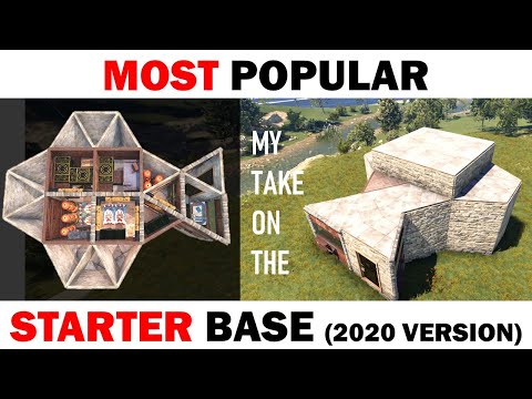 How to Build a Simple 2x2 Starter Base Design 2020 in RUST