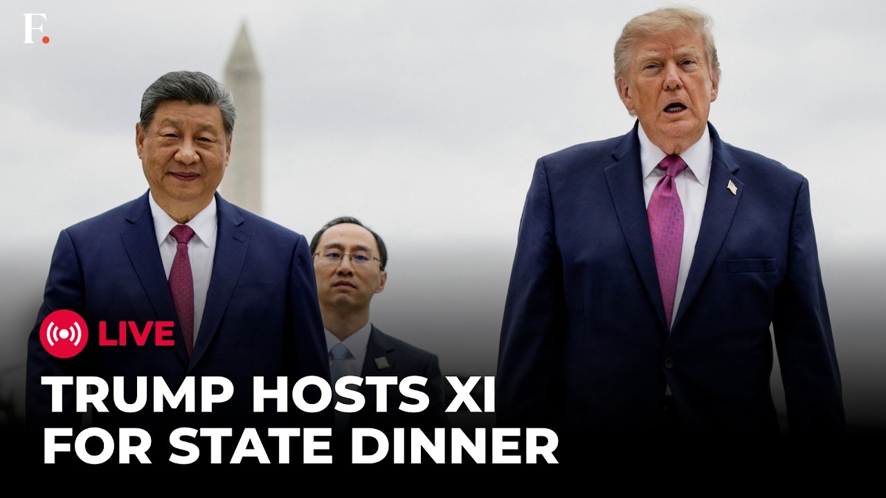 LIVE: Trump Welcomes Xi Jinping for Grand White House State Dinner