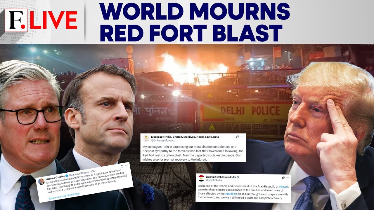 World Reacts to Delhi Blast, Nations Stand in Solidarity with India | Firstpost Live | N18G