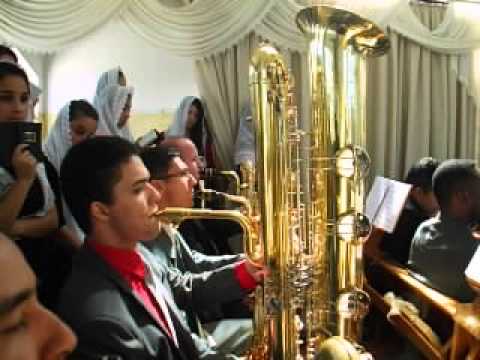 ENSAIO REGIONAL CCB PIRAQUARA - HINO 341, SÓ OS BAIXOS