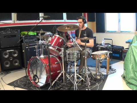 Alberto Balboni feat. Le mura di Mos - ''Tungsteno'' -DRUM Cover- (09/04/2015)