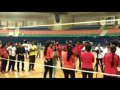 Niharika sports event