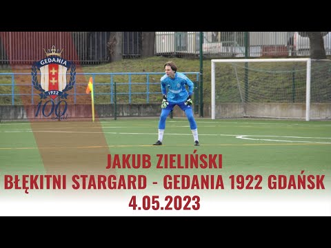 Jakub Zieliński (21.02.2008) Błękitni Stargard - Gedania 1922 Gdańsk, 4.043.2023