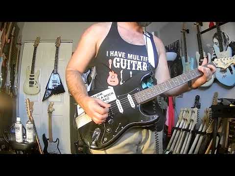 Fender Stratocaster - Kurt Cobain Vandalism Strat Replica (Clean) image 9