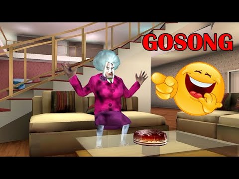 LUCU BANGET 🤣 MISS T JADI GOSONG | SCARY TEACHER 3D CAKE PRANK