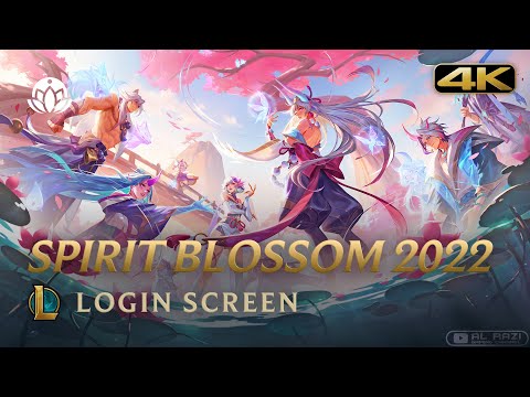 Spirit Blossom 2022 | 4K Login Screen [LOL CN Animated Promo Art] - League of Legends