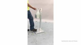 Foot Activated Sanitation Stand