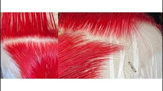 How to: COLOR 613 HAIR WITHOUT STAINING THE LACE