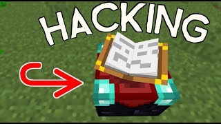 How to HACK the Enchanting Table in 100% Survival Minecraft! [NOT fake]