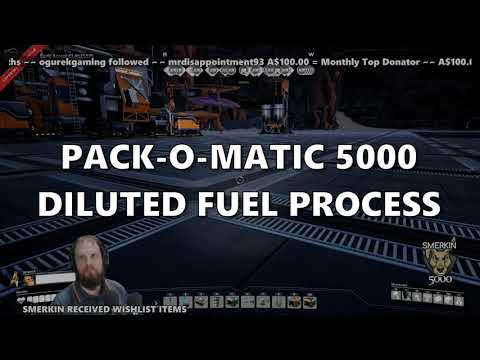 Pack O Matic 5000 - Diluted Fuel Process