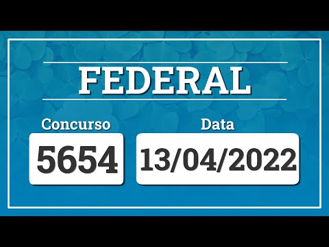 Capa de LOTERIA FEDERAL 5654