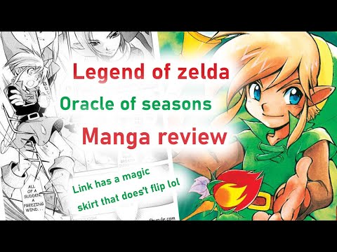 Legend of Zelda Oracle of Seasons - manga review