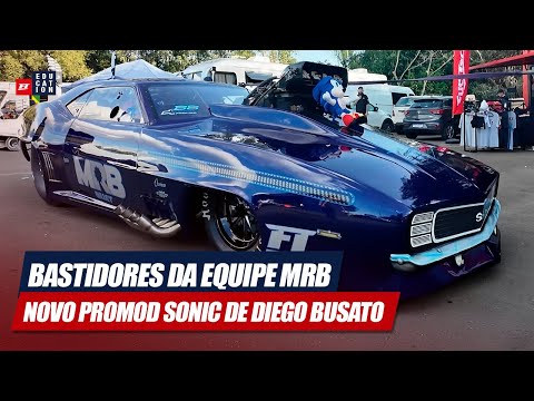 Bastidores da Equipe MRB | Novo PROMOD Sonic de Diego Busato nos mínimos detalhes!