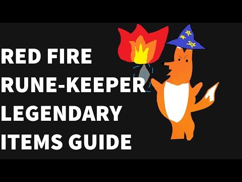 Lotro: Fire Rune-Keeper Legendary Items Guide