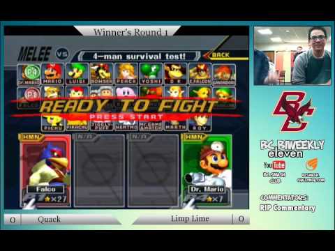 BC Biweekly 11: Winner's Round 2 - Quack (Falco) vs. Limp Lime (Dr. Mario)
