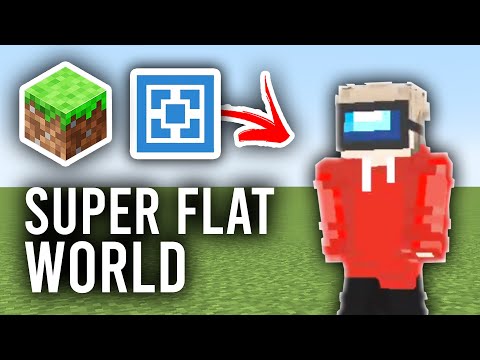 How To Make Super Flat World In Aternos - Java and Bedrock