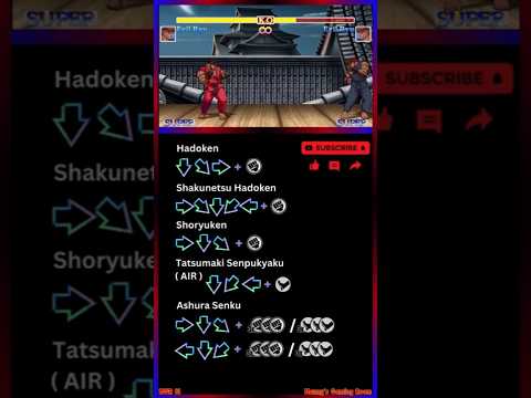 USFII - Evil Ryu Move List