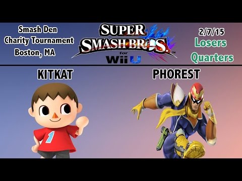 Smash Den Charity Tournament 2-7-15 Loser's Quarters - KitKat Vs Phorest