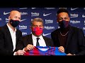 ? FULL LIVESTREAM: AUBAMEYANG's PRESENTATION FROM CAMP NOU