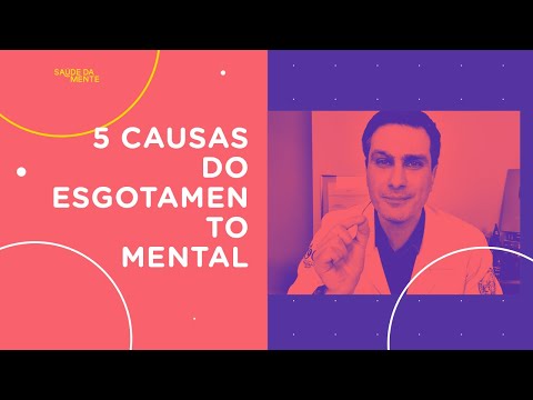 5 causas do ESGOTAMENTO MENTAL