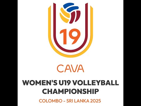 Sri Lanka - Nepal. CAVA Women’s U19 Volleyball Championship 2025 Colombo, Sri Lanka
