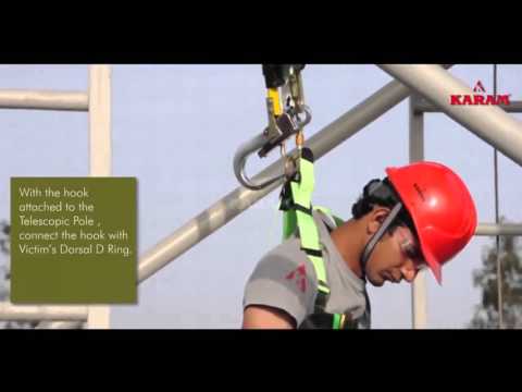 Karam pn661 hauling & lowering rescue kit